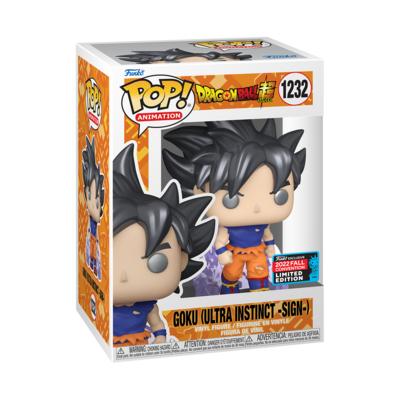 Dragon Ball Super - Goku UI Sign Metallic Pop! Vinyl Figure NYCC 2022 (Box Damaged)