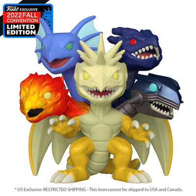 Yu-Gi-Oh - Five-Headed Dragon 6" Pop! Vinyl Figure NYCC 2022 - alternate product image 2