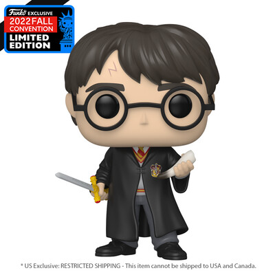Harry Potter - Harry w/sword &amp; Fang Pop! Vinyl Figure NYCC 2022 - alternate product image 2