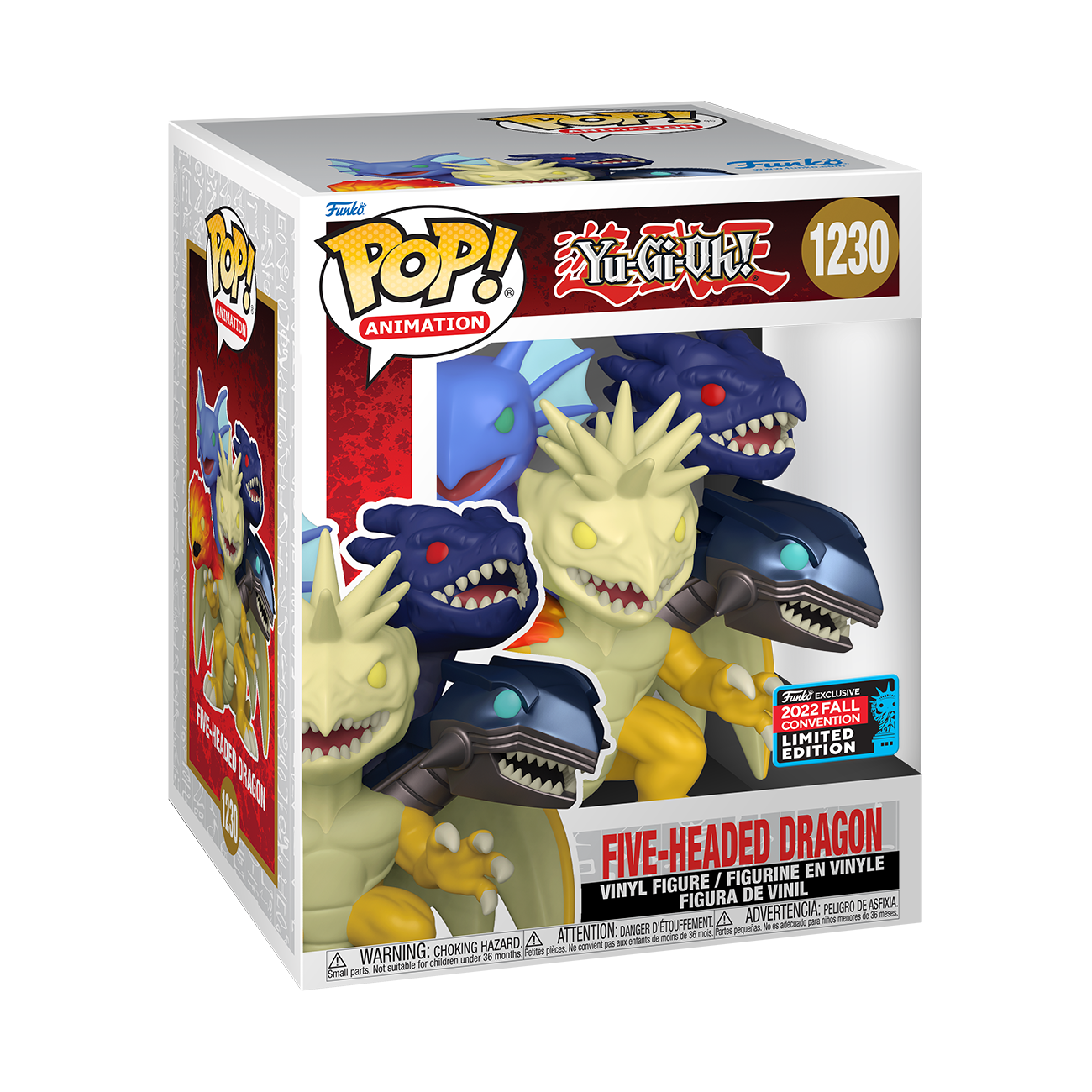 Yu-Gi-Oh - Five-Headed Dragon 6" Pop! Vinyl Figure NYCC 2022