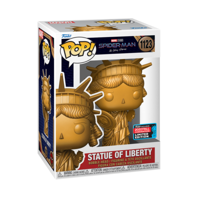 Spiderman: NWH - Lady Liberty With Shield Pop! Vinyl Figure NYCC 2022