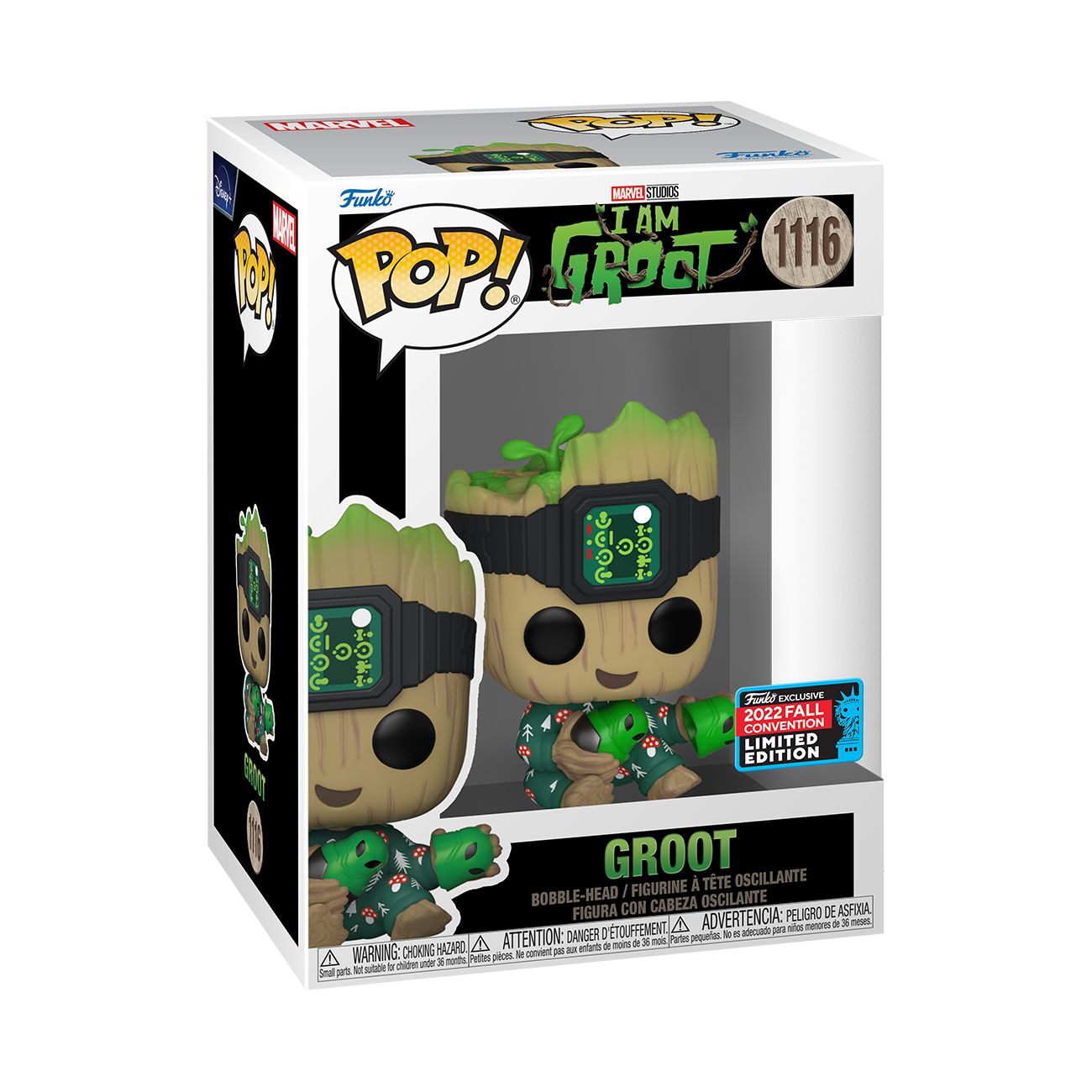 I Am Groot (TV) - Groot Pop! Vinyl Figure NYCC 2022