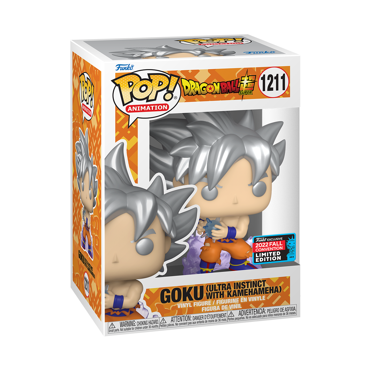 Dragon Ball Super -Goku Ultra Kameha Metalic Pop! Vinyl Figure NYCC 2022