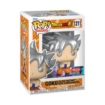 Dragon Ball Super -Goku Ultra Kameha Metalic Pop! Vinyl Figure NYCC 2022