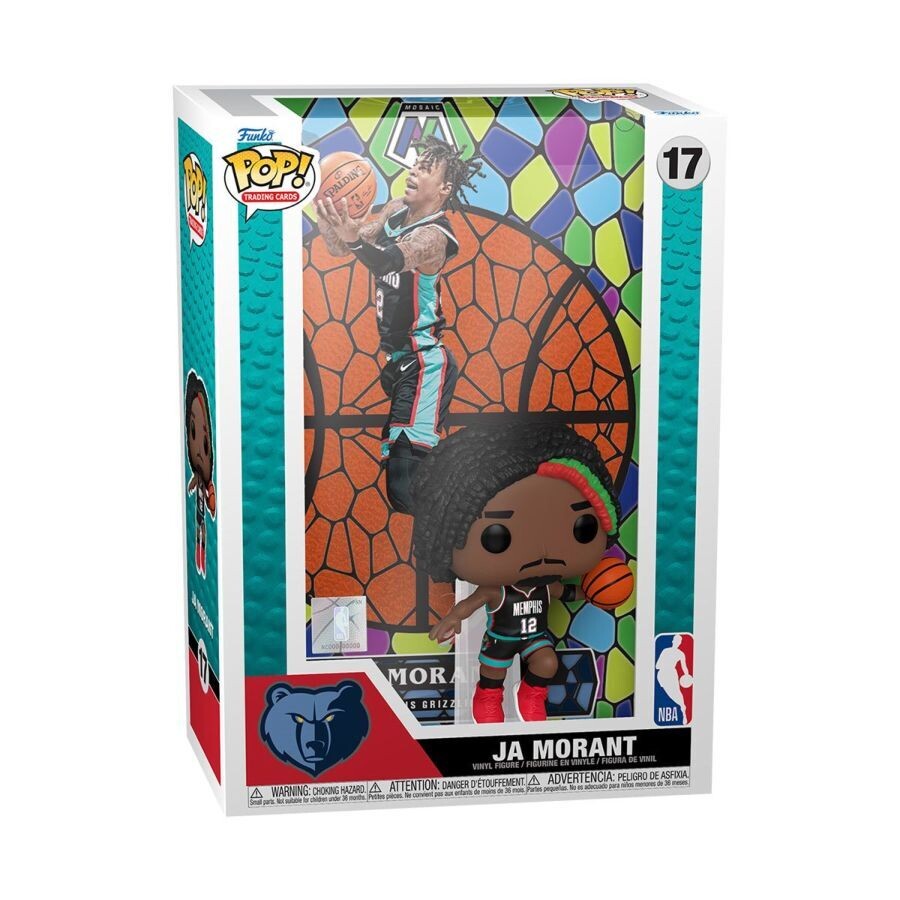 NBA Basketball - Ja Morant Memphis Grizzlies Panini Mosaic Pop! Trading Cards Vinyl Figure