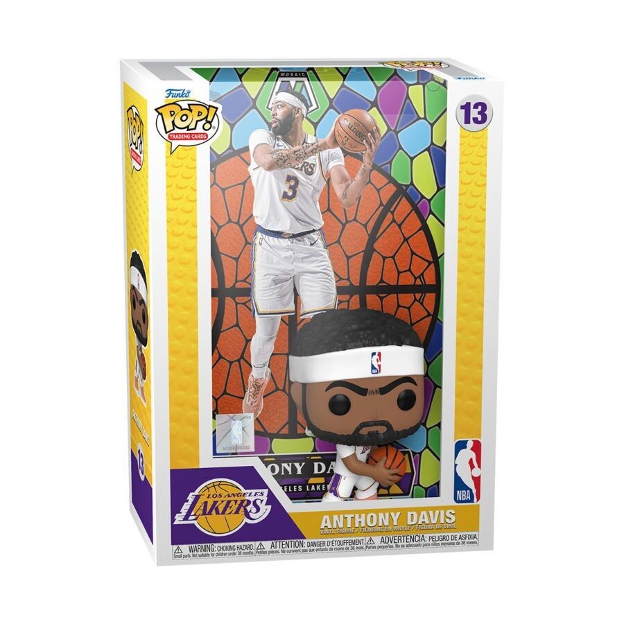 NBA Basketball - Anthony Davis Los Angeles Lakers Panini Mosaic Pop! Trading Cards Vinyl Figure