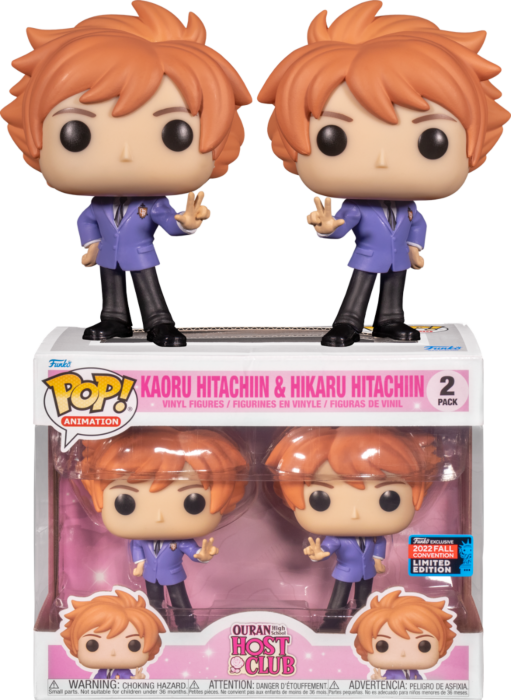 Ouran High School - Hitachiin Pop! 2PK Vinyl Figure NYCC 2022