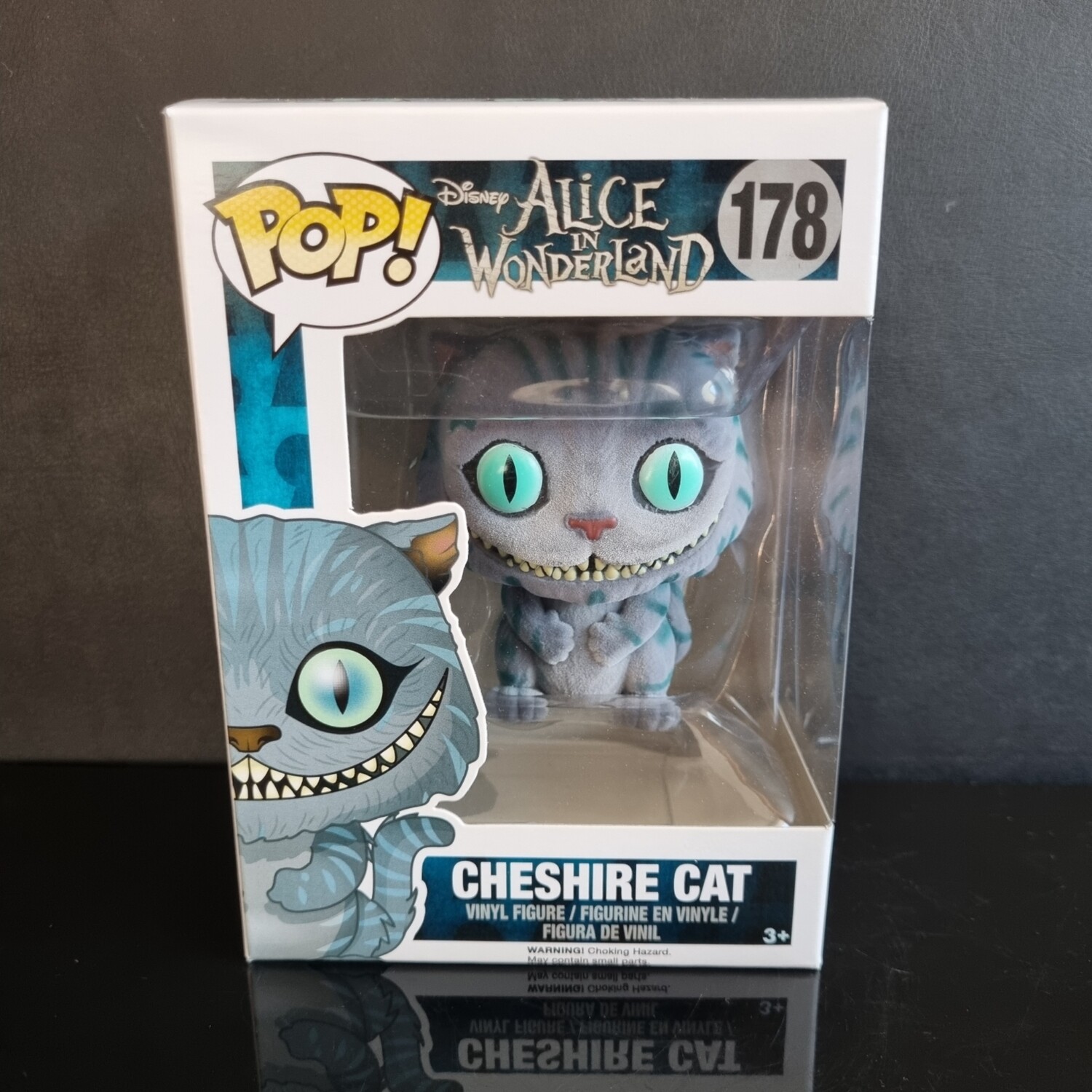 Alice In Wonderland- Cheshire Cat Flocked Pop! Vinyl Figure