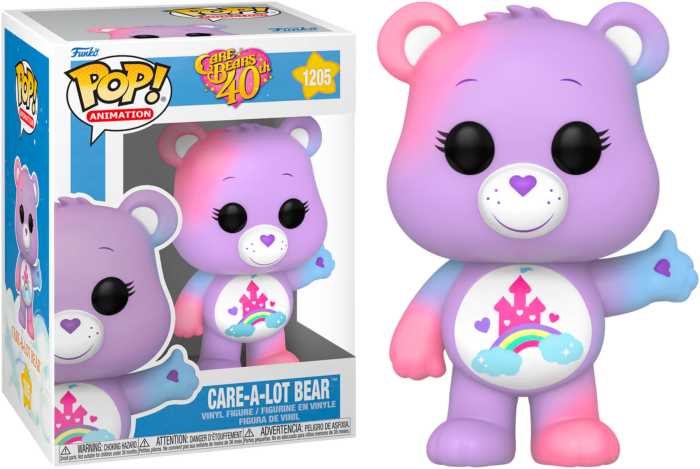 Care Bears - Care-a-Lot Bear 40th Anniversary Pop! Vinyl Figure