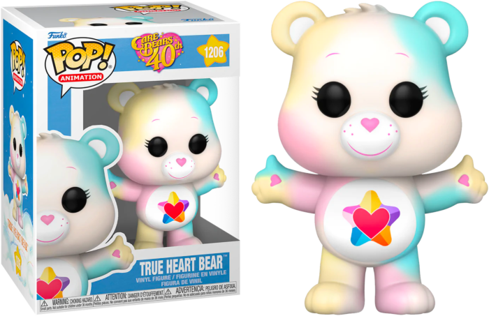 Care Bears - True Heart Bear 40th Anniversary Pop! Vinyl Figure