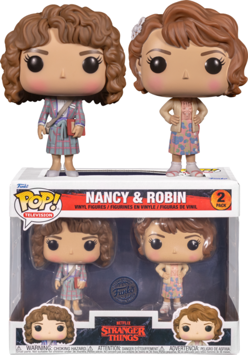 Stranger Things 4 - Nancy and Robin Pop! Vinyl Figure 2-Pack