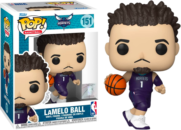 NBA Basketball - LaMelo Ball Charlotte Hornets Pop! Vinyl Figure