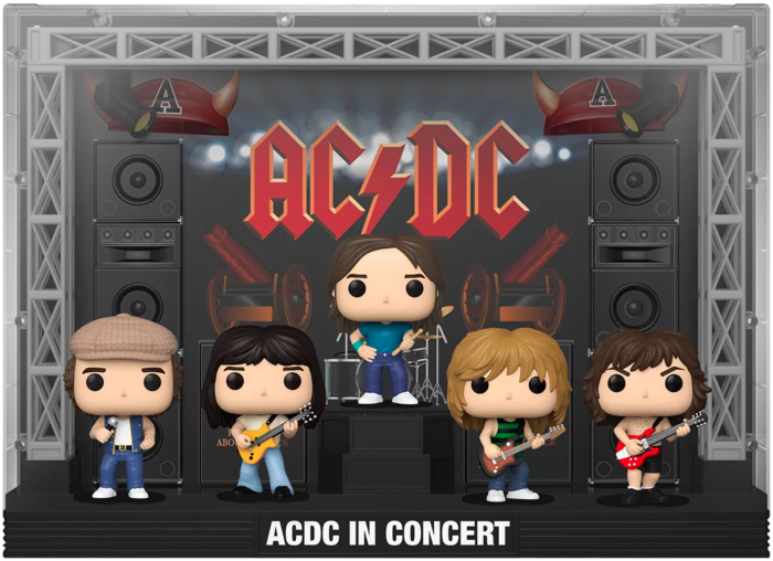 AC/DC - AC/DC in Concert Deluxe Pop! Moment Vinyl Figure 5-Pack