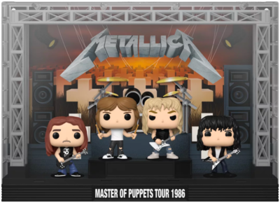 Metallica - Master of Puppets Tour 1986 Deluxe Pop! Moment Vinyl Figure 4-Pack