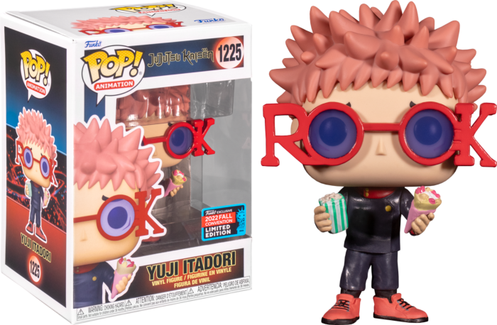 Jujutsu Kaisen - Yuji Itadori Pop! Vinyl Figure (2022 Fall Convention Exclusive)
