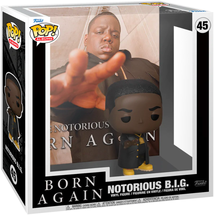 Notorious B.I.G. - Born Again Pop! Albums Vinyl Figure
