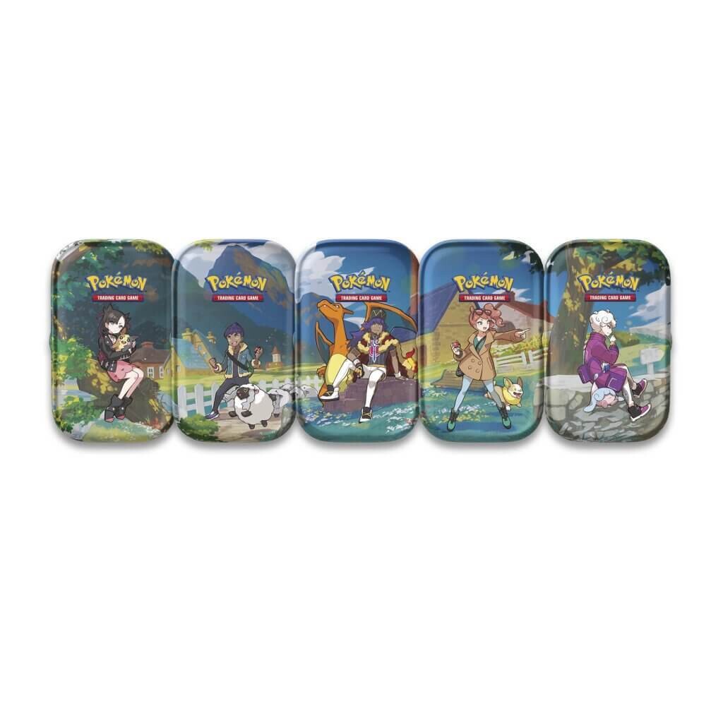 POKEMON TCG Crown Zenith Mini Tin Complete Set of 5