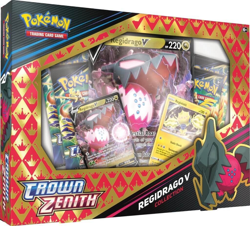 POKEMON TCG Crown Zenith Regidrago V Box