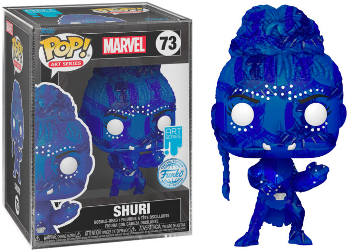 Black Panther (2018) - Shuri Artist Series Pop! Vinyl Figure with Pop! Protector by Nikkolas Smith