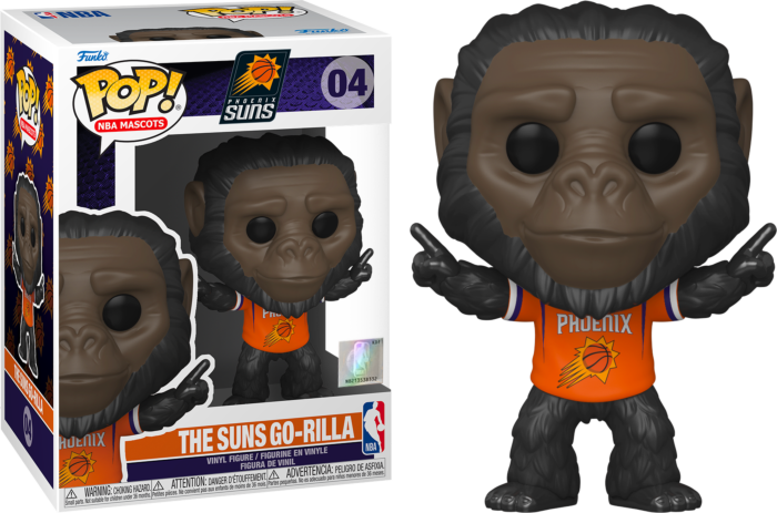 NBA Basketball - Go-Rilla the Gorilla Phoenix Suns Mascot Pop! Vinyl Figure
