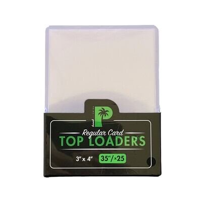 Palms Off Gamging- Standard 35pt Top Loaders - 25pc Pack