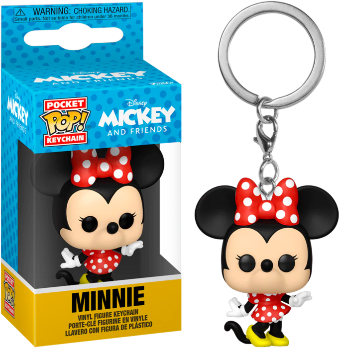 Mickey and Friends - Minnie Mouse Pocket Pop! Vinyl Keychain