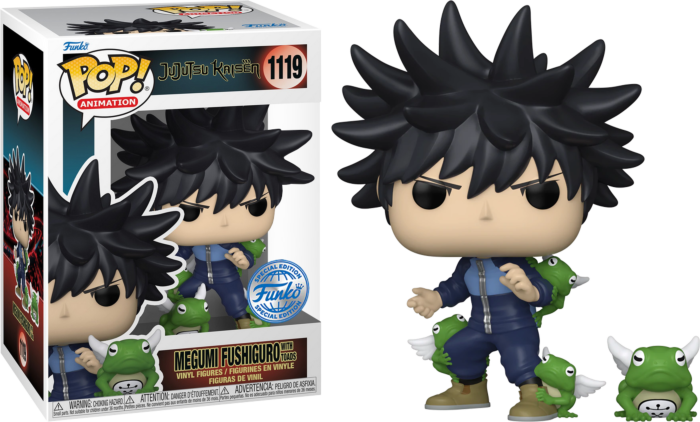Jujutsu Kaisen - Megumi with Toads Pop! Vinyl Figure