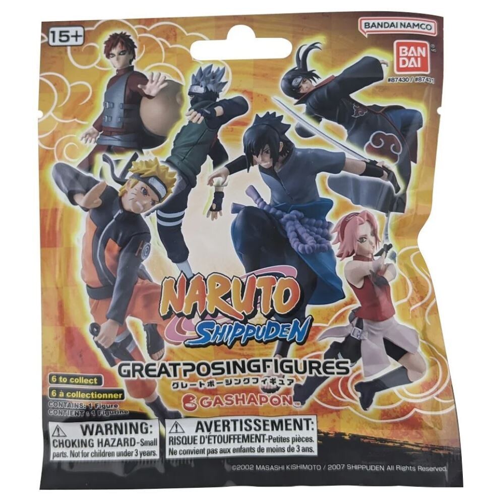 Naruto Great Posing Figures Blind Bag (Single Bag)