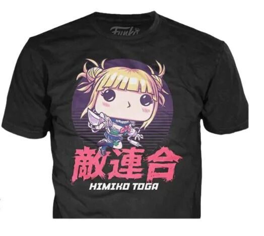 Funko Pop! T-Shirt My Hero Academia- Himiko Toga Pop! Tees (Size L)