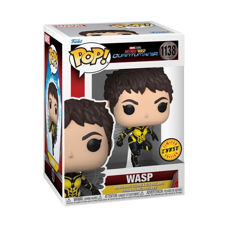 Ant-Man and the Wasp Chase: Quantumania - Wasp Pop! Vinyl Figure Bundle of 6 (set of 6 Pops)
