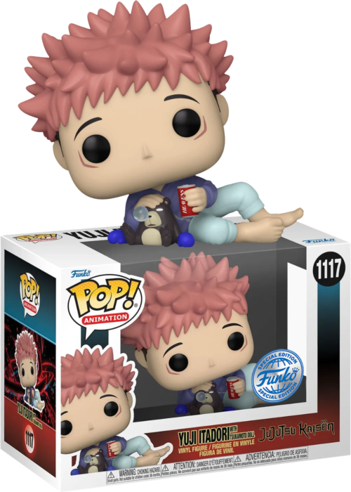 Jujutsu Kaisen - Itadori with Tsukamoto Doll Pop! Vinyl Figure