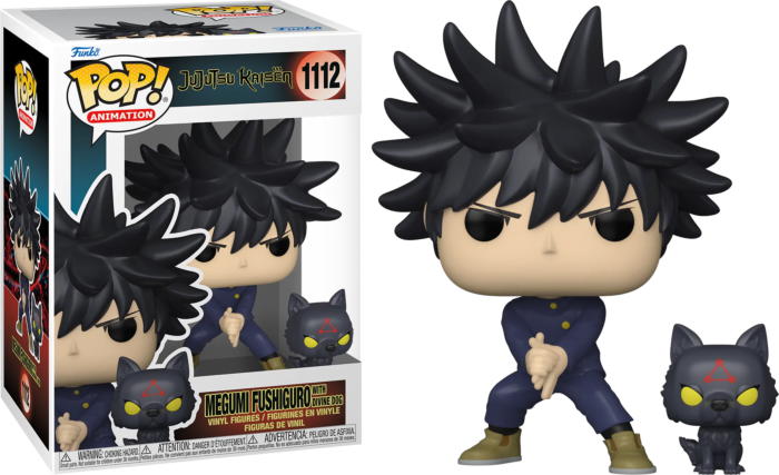Jujutsu Kaisen - Megumi with Dog Pop! Vinyl Figure