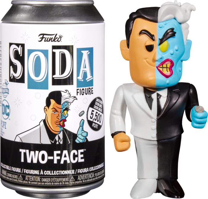 Batman: The Animated Series - Two-Face SODA Vinyl Figure in Collector Can (International Edition)