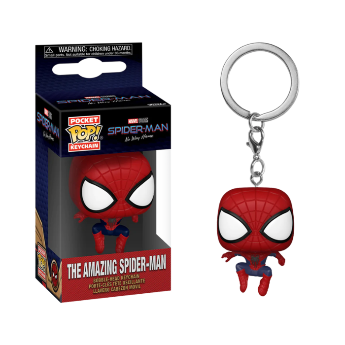Spider-Man: No Way Home - The Amazing Spider-Man Pop! Keychain Figure