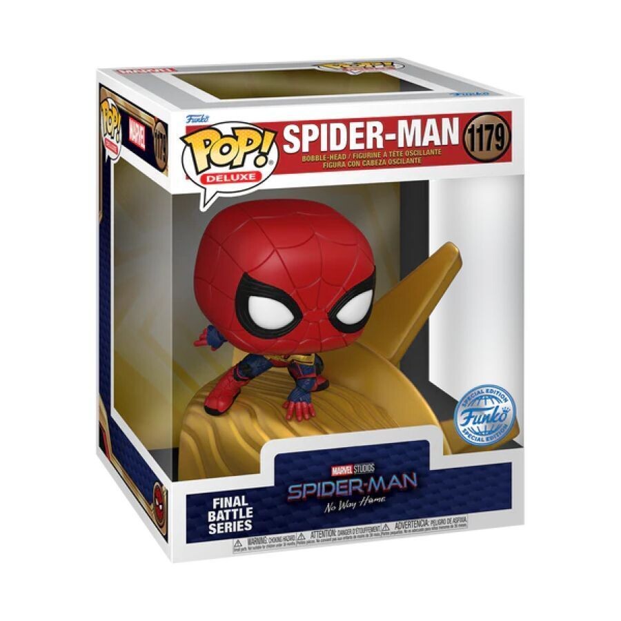 Spider-Man: No Way Home - Spider-Man Build A Scene Pop! Deluxe Vinyl Figure