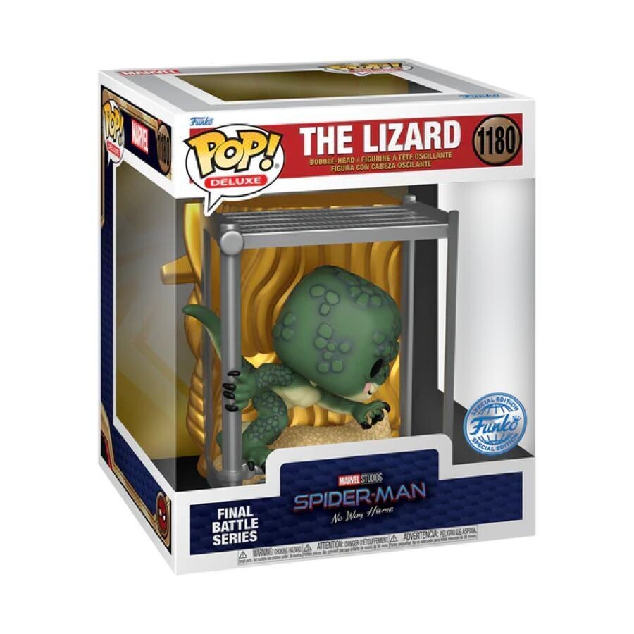 Spider-Man: No Way Home - The Lizard Build A Scene Pop! Deluxe Vinyl Figure