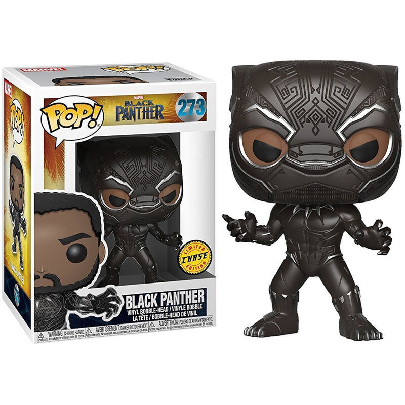 Black Panther (2018) - Black Panther chase Pop! Vinyl Figure Bundle of 6 (set of 6 Pops)