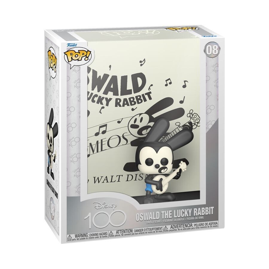 Disney 100th - Oswald the Lucky Rabbit Pop! Vinyl Cover Figure