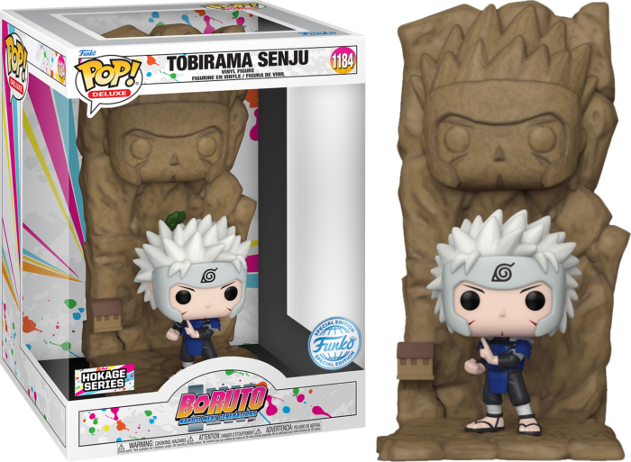 Boruto: Shippuden - Tobirama Senju Hokage Rock Diorama Deluxe Pop! Vinyl Figure