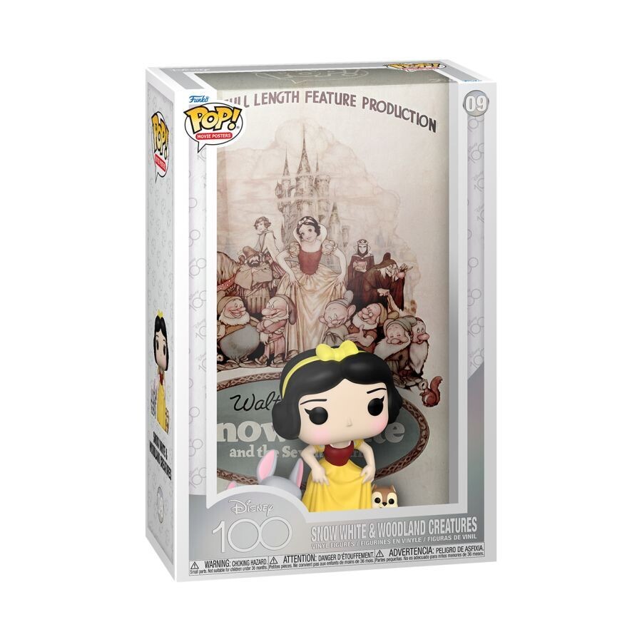 Snow White (1937) - Snow White &amp; Woodland Creatures Pop! Vinyl Poster Figure