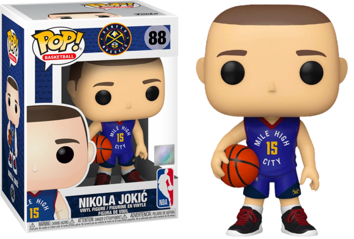 NBA Basketball - Nikola Jokic Denver Nuggets Pop! Vinyl Figure