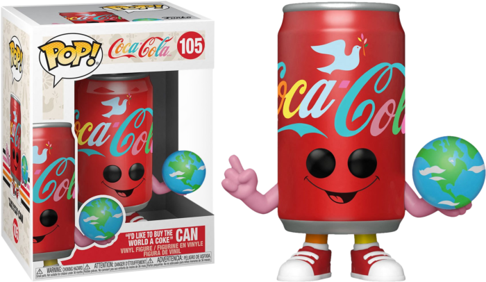 Coca-Cola - “I’d Like To Buy The World A Coke” Can Pop! Vinyl Figure