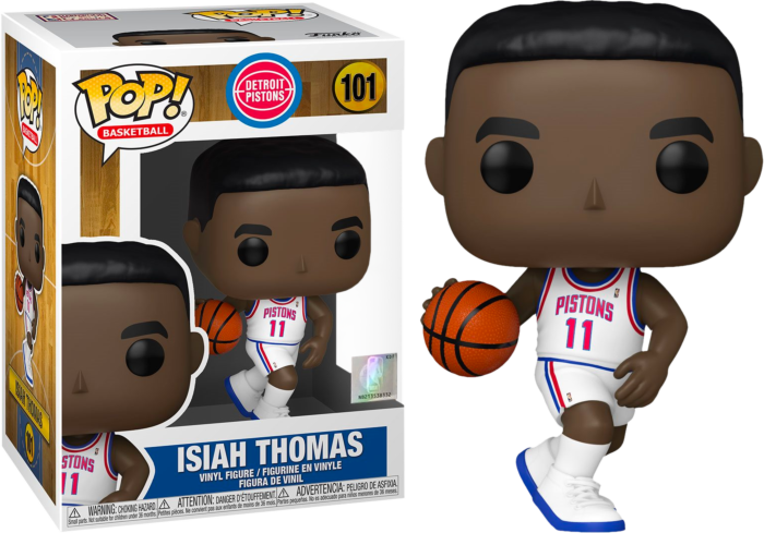 NBA Basketball - Isiah Thomas Detroit Pistons Pop! Vinyl Figure