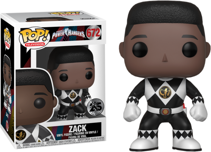 Power Rangers - Zack Unmasked Black Ranger Pop! Vinyl Figure