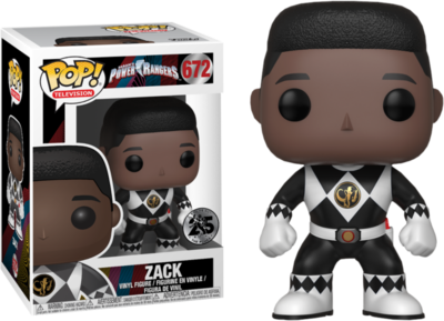 Power Rangers - Zack Unmasked Black Ranger Pop! Vinyl Figure