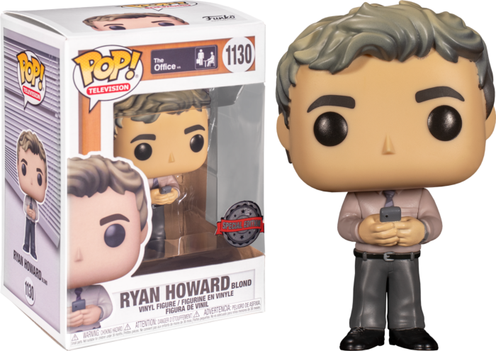 The Office - Ryan Howard with Blonde Hair Pop! Vinyl Figure