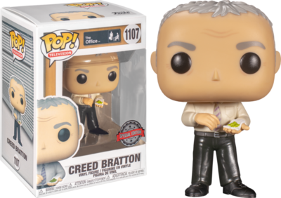 The Office - Creed Bratton with Mung Beans Pop! Vinyl Figure