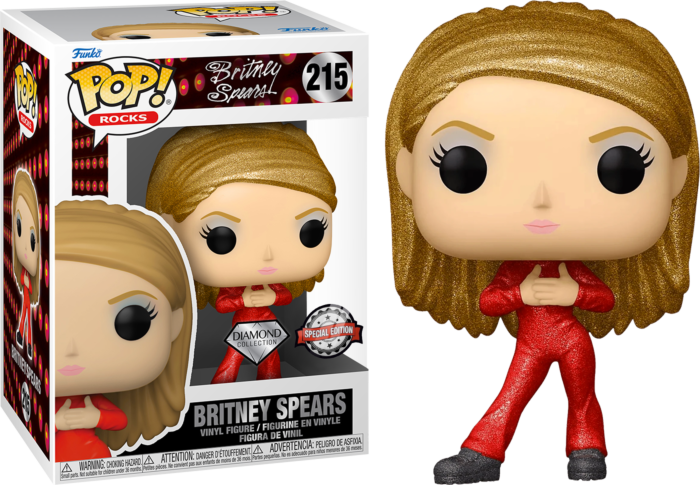 Britney Spears - Britney Spears Oops!...I Did It Again Diamond Glitter Pop! Vinyl Figure
