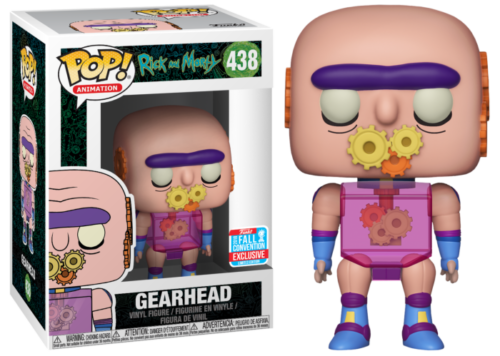 Rick and Morty- Gearhead Pop! Vinyl Figure Exclusive 2018