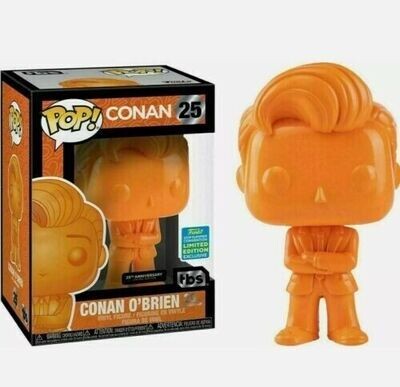 Conan O'Brien Pop! Vinyl Figure (Orange) Exclusive (25th Anniversary)
